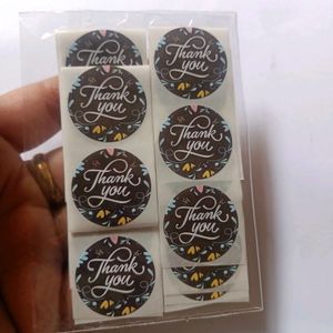 330 PCS THANK U STICKERS FOR SMALL BUSINESS