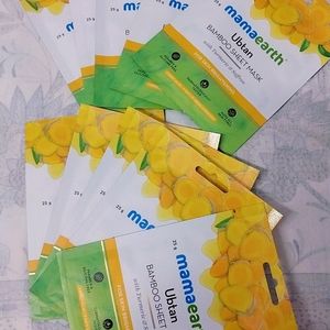 Mamaearth sheet masks