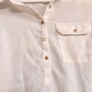 Formal Shirt In White