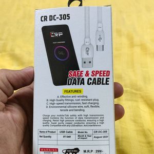 SAFE & SPEED DATA CABLE