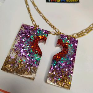 Resin Friendship Chain & Pendants