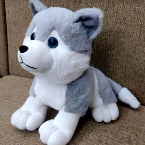 Husky Plush Soft Toy 🐺 Very Cute Dog