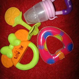 4 Baby Teether Combo