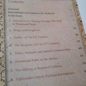 Class 7 History Ncert Book Our Past