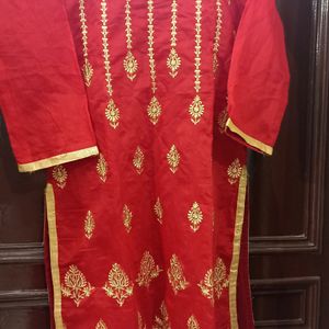 Kurta Plazzo Suit With Duptta