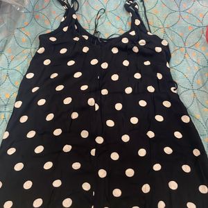 36 38 Size Very Smart Polka Dots Top Used OnceOnly