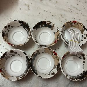 6 piece sweet bowls