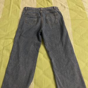 Straight Wide Jeans (27 Waist)