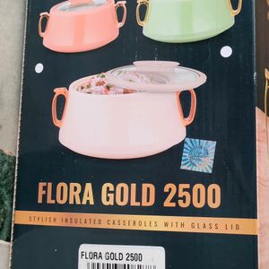 Sanjeev kapoor Flora Gold Casserole 1650ml