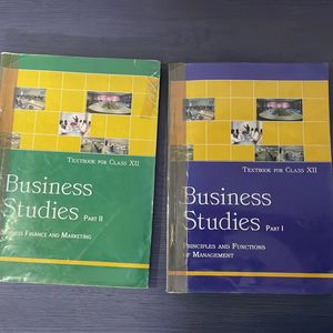 Class 12 CBSE Business Studies NCERT Parts 1 & 2