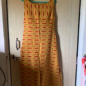 yellow casual kurti🧡