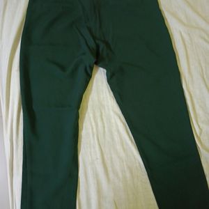 Green Formal Pant For Women