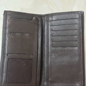 Bossanjerasu Embossed Leather Slim Luxury Wallet.