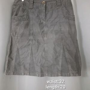 Y2K cargo skirt