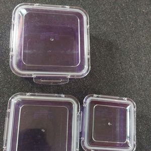 Set Of 3 Container Box