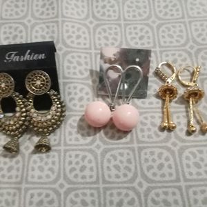 Three Beautiful And Different Type Of Earring