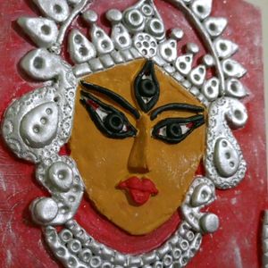 Maa Durga Lippan Art 🎨