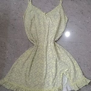 Green Fairycore Doll Dress