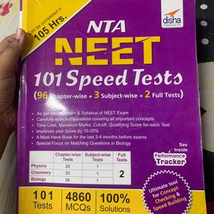 NTA NEET 101 Speed Tests