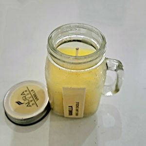 Vanilla Mug Jar Candle, Highly Fragrant