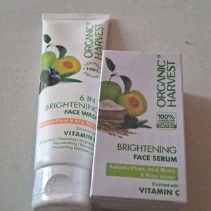 Face Serum And faceWash Combo