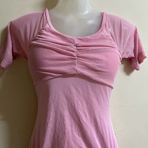 Korean Padded Baby Pink Play Suit