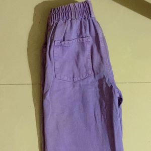 Lavender Denim Jeans