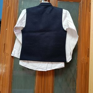 Party Wear Waist Coat And Shirt