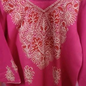 💓 Beautiful Woolen Kurti Suit For Women XXL Size