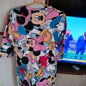 Ginger Mickey Mouse Dress