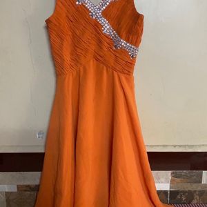 V neck Dress🧡