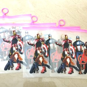 (4)Avengers Kids Pouch, (2)Stationary Set