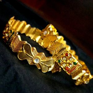 Gold Plated Bangles