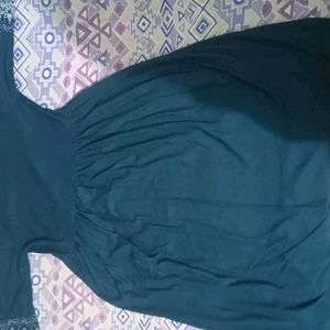 Sell Offer On Naira Cut Teal Blue Embroidered Kurt