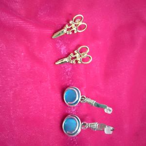 Two Pairs Of Earrings Combo