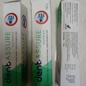 3 Assure Tooth Paste