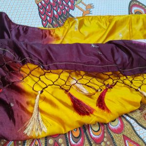 Banarasi Silk Saree With Ombre Effect