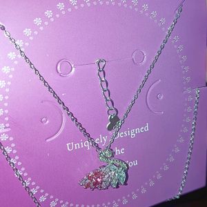 Beautiful Swan Anti-tarnish Necklace