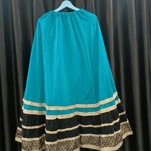 Sea Green Ethnic Skirt