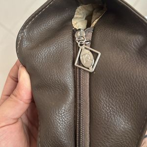 brown stylish handbag