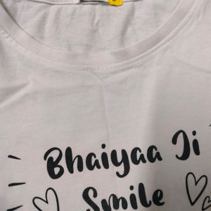 Bhaiya Ji Smile Women's T-shirt