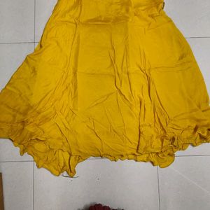 Yellow Handwork 3pec For Wedding