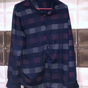 Navy Blue Winter Shirt