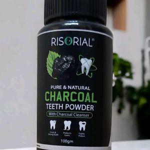 Pure And Natural Charcoal Teeth Powder