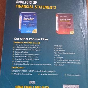 Class 12th Accounts Book