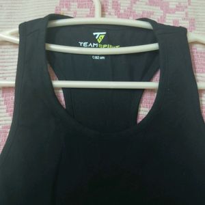 Black Active Wear Top (NEVER USED)