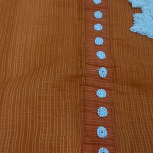 Orange Colour Kurti