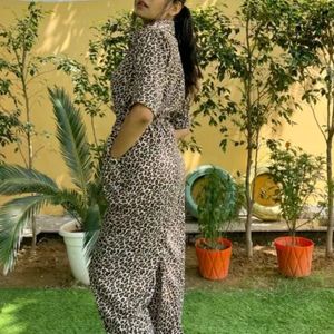 Tigerprint Jumpsuit