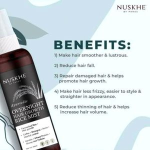 Nuskhe Overnight Hair Grow Rice Mist