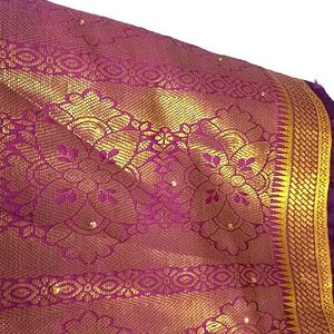 Heavy Banarasi Silk Saree..with 2 Blouses